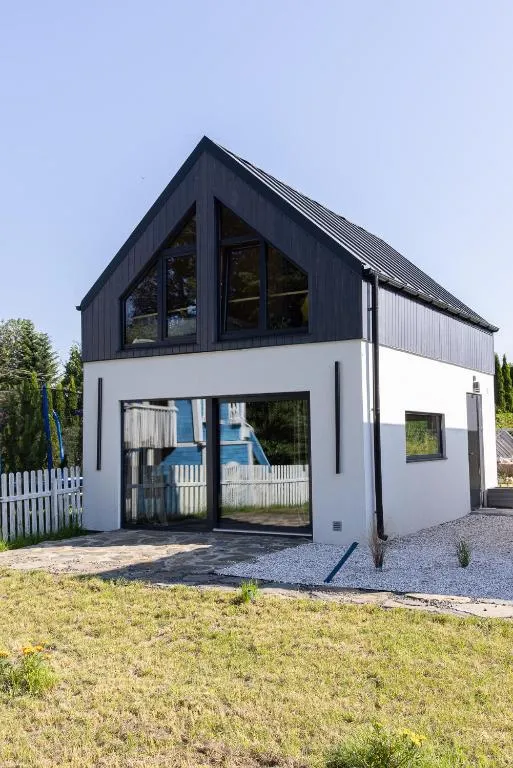 Elewacja domku nad Strugą Bychowską