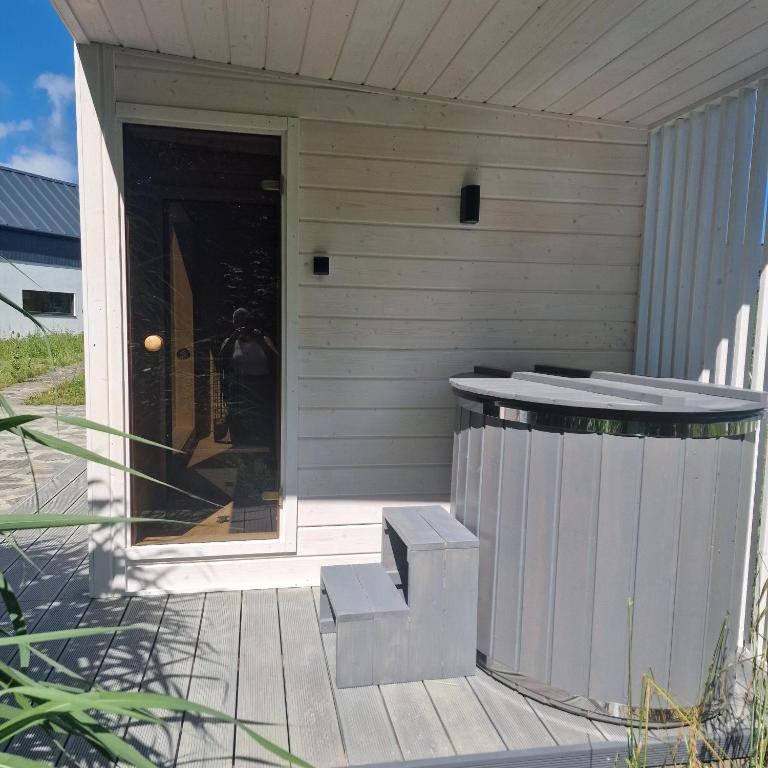 Strefa relaksu - sauna i balia na świeżym powietrzu